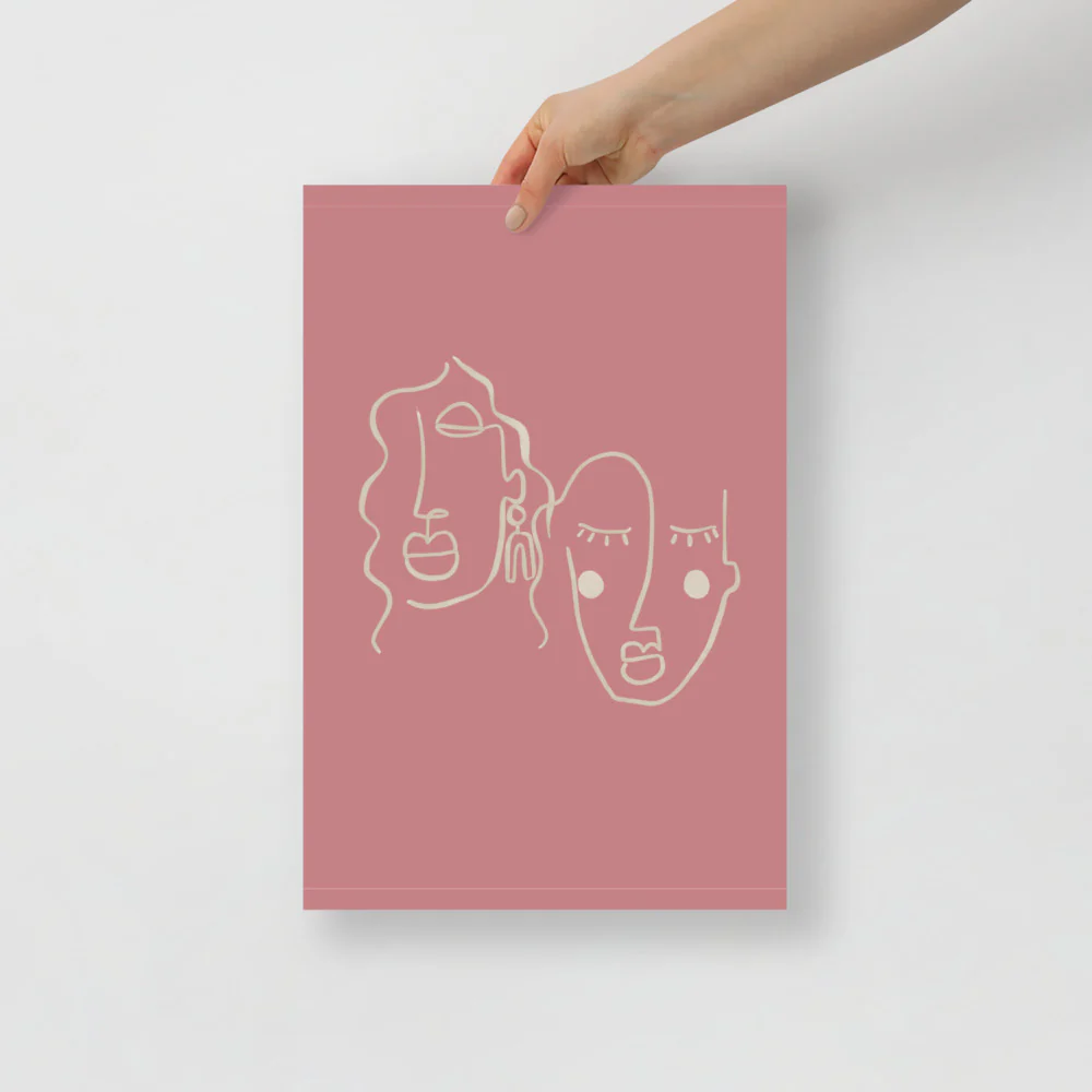 2 Friends Wall Art - Image 3