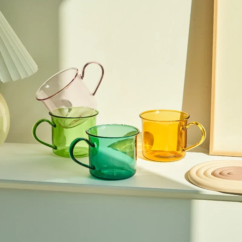 2-Piece Borosilicate Glass Cup Set