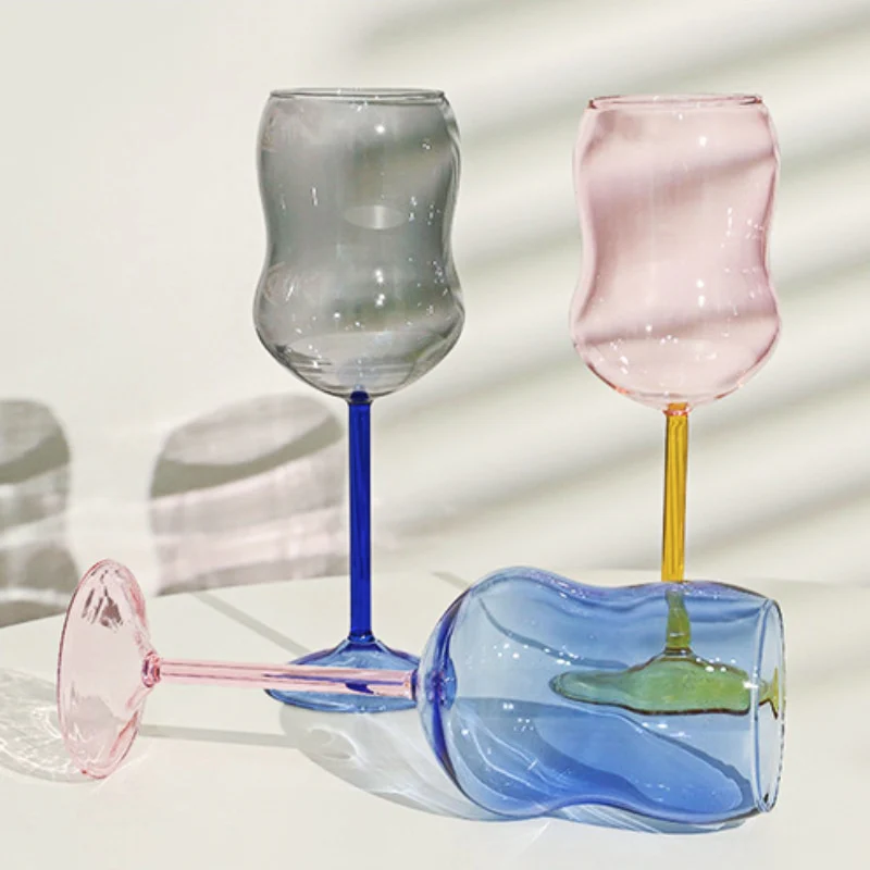 2-toned Chubby Wine Glass