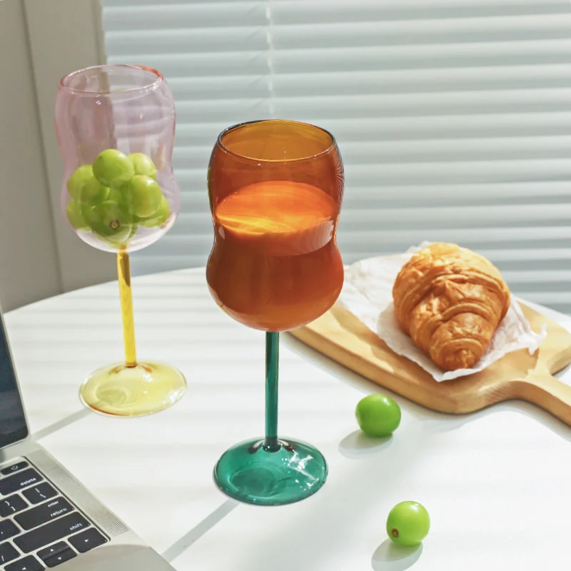 2-toned Chubby Wine Glass - Image 4