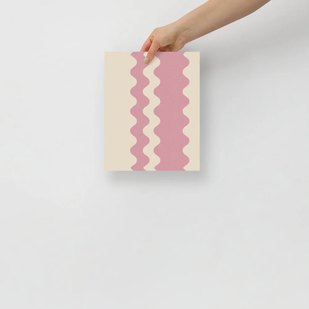 2 Waves - Baby Pink - Image 2