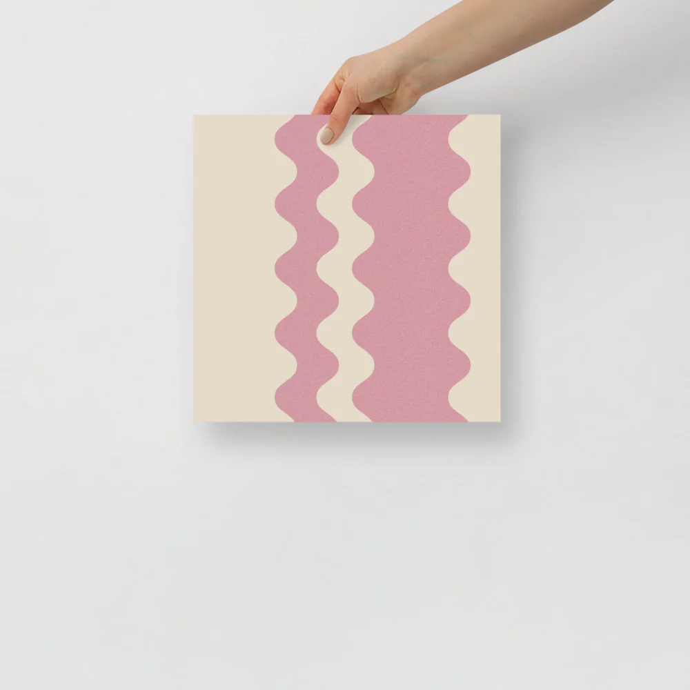 2 Waves - Baby Pink - Image 4