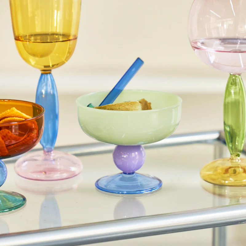 3-tone Short Glass Cup - Image 5
