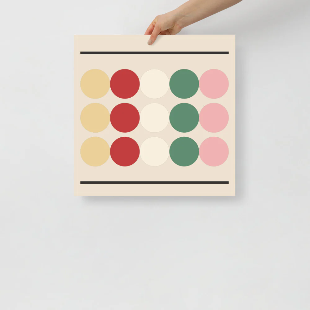 5 Dots Wall Art - Image 5