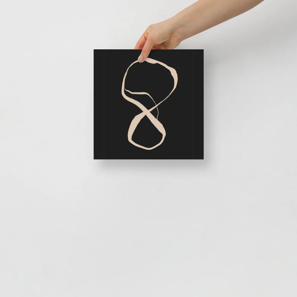 Abstract Calligraphy 1 Wall Art - Image 3