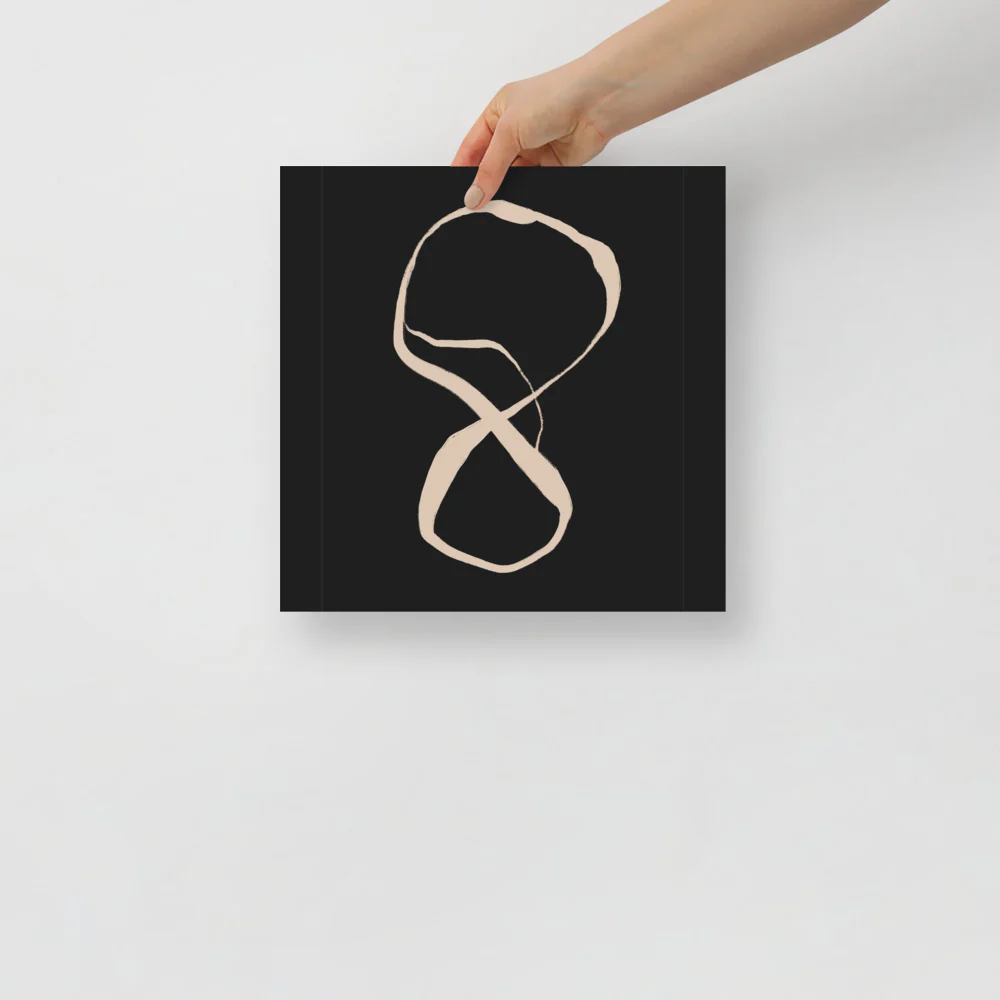 Abstract Calligraphy 1 Wall Art - Image 4