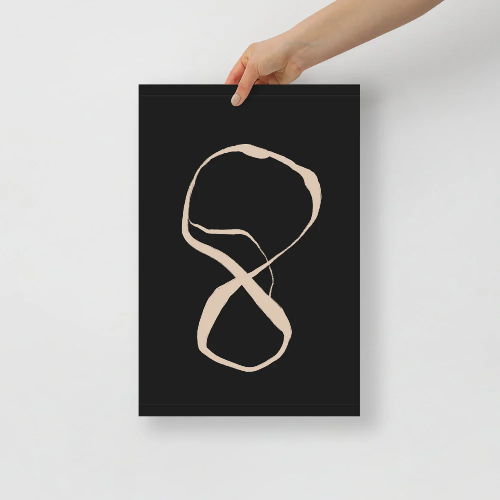 Abstract Calligraphy 1 Wall Art - Image 6