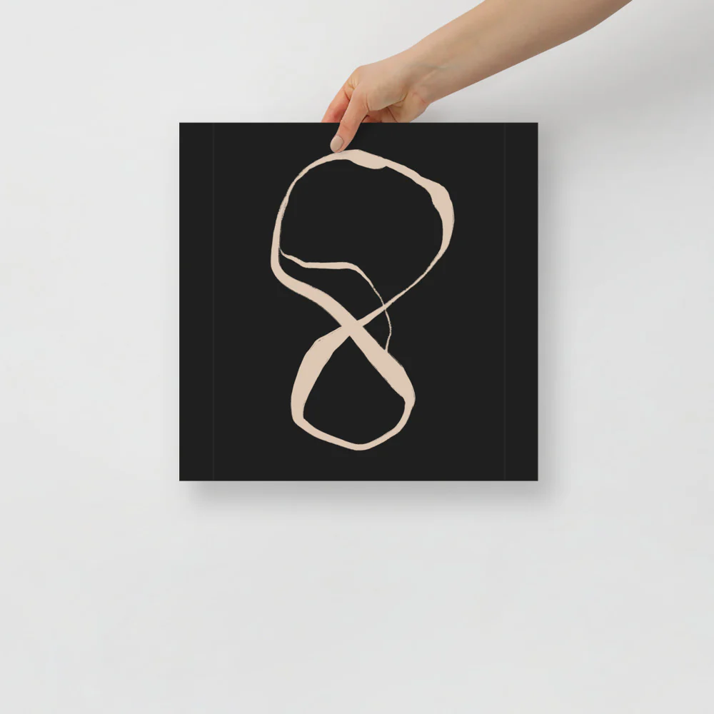 Abstract Calligraphy 1 Wall Art - Image 7
