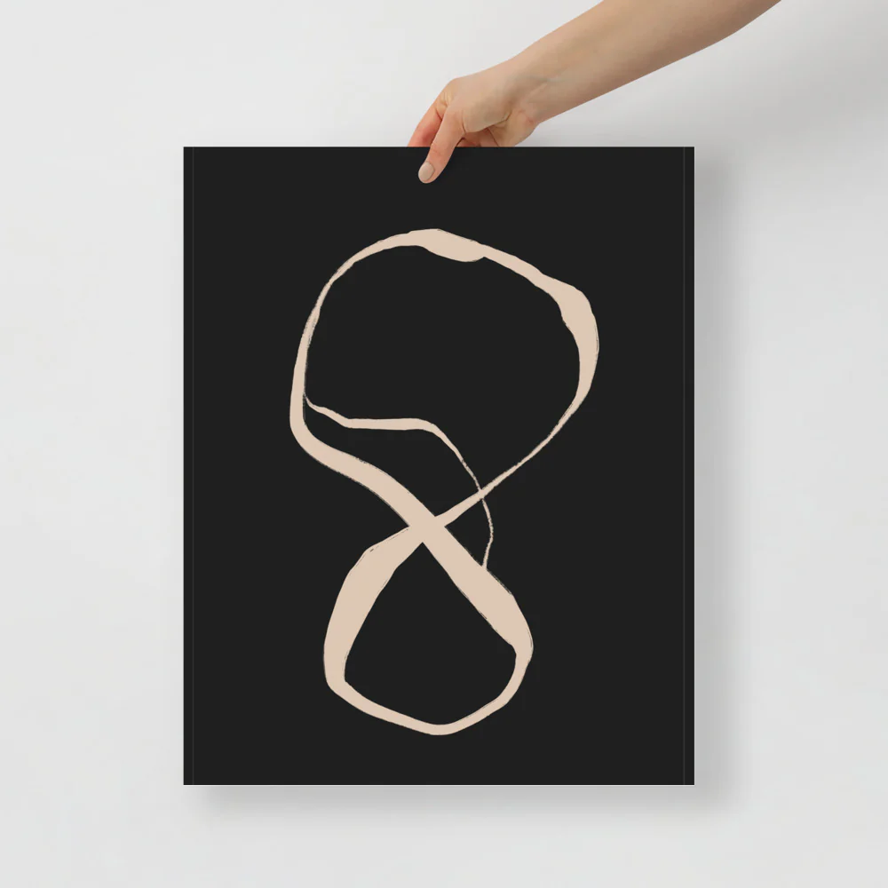 Abstract Calligraphy 1 Wall Art - Image 9