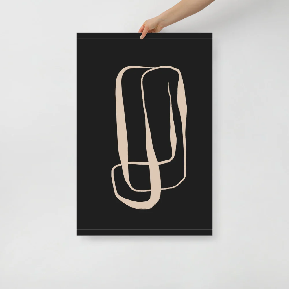 Abstract Calligraphy 2 Wall Art - Image 12