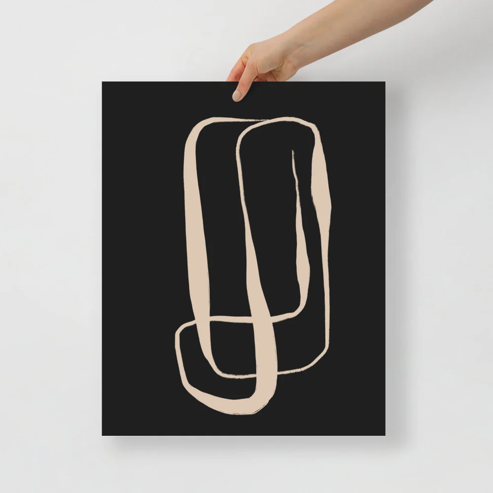 Abstract Calligraphy 2 Wall Art - Image 9