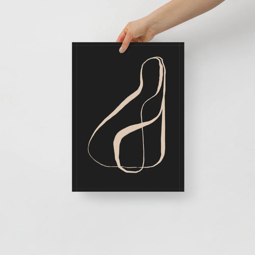 Abstract Calligraphy 4 Wall Art - Image 5