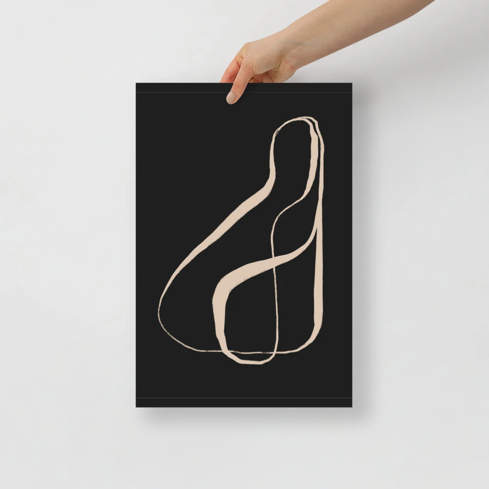 Abstract Calligraphy 4 Wall Art - Image 6
