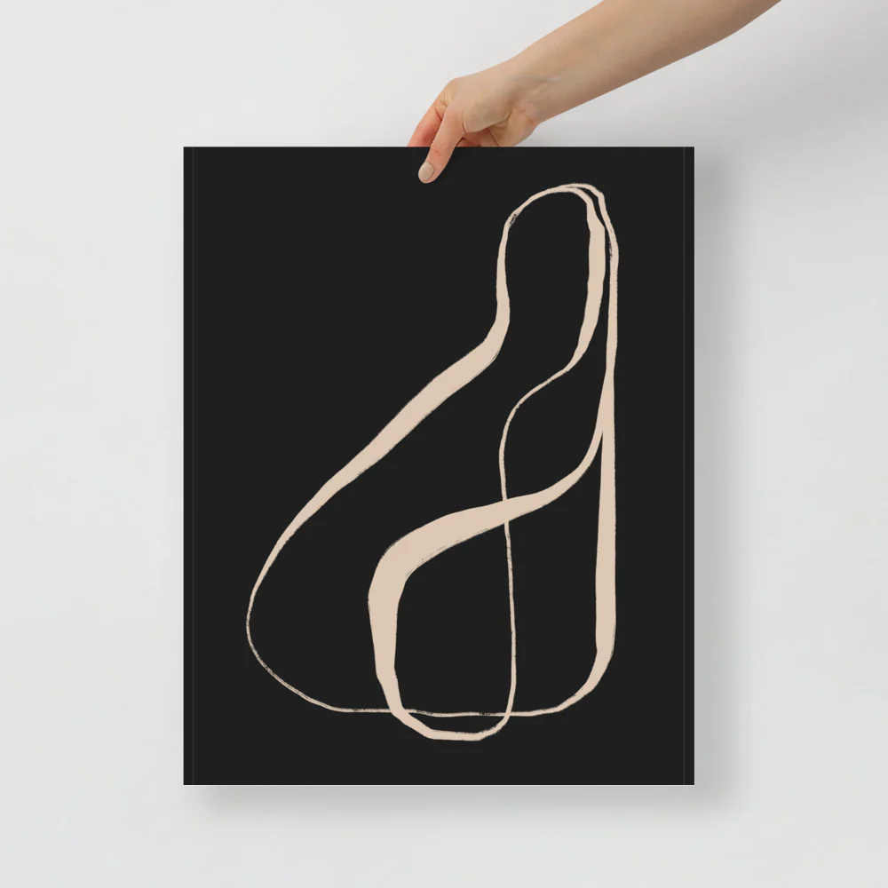 Abstract Calligraphy 4 Wall Art - Image 9