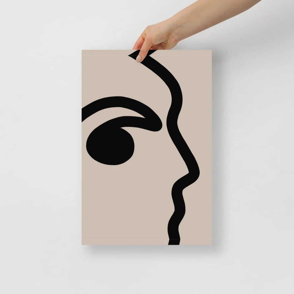 Abstract Face 1 Wall Art - Image 3