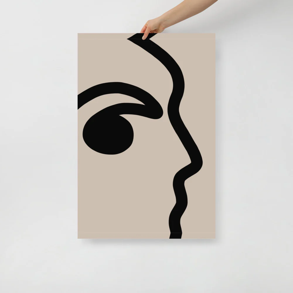 Abstract Face 1 Wall Art - Image 5