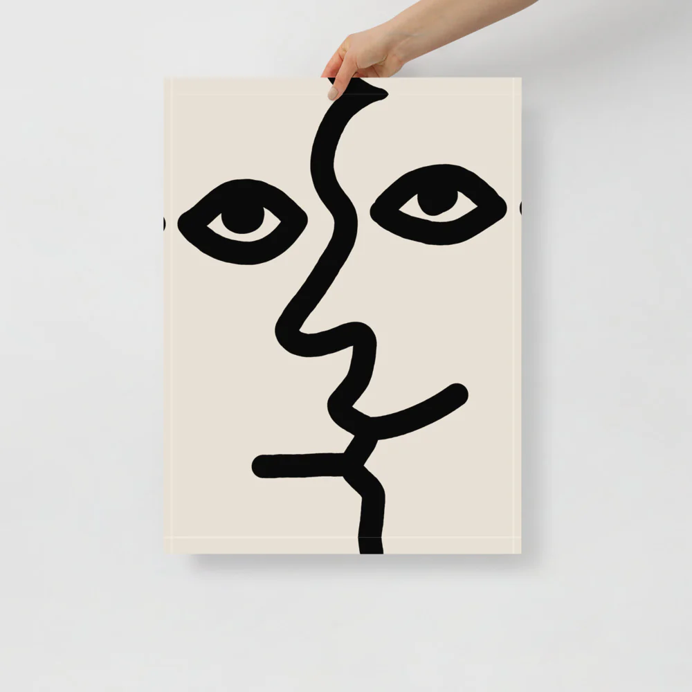 Abstract Face 2 Wall Art - Image 10