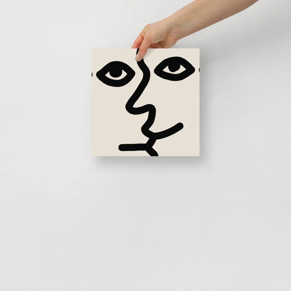 Abstract Face 2 Wall Art - Image 3