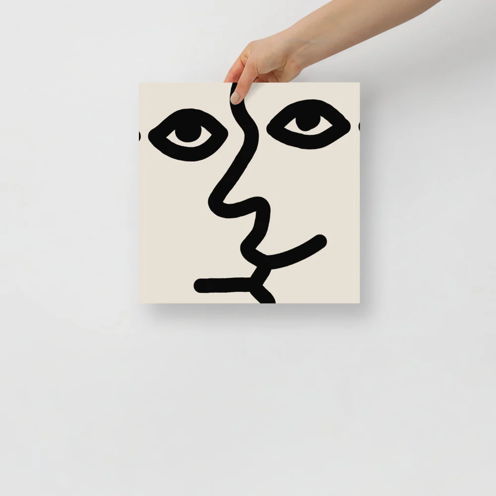 Abstract Face 2 Wall Art - Image 4