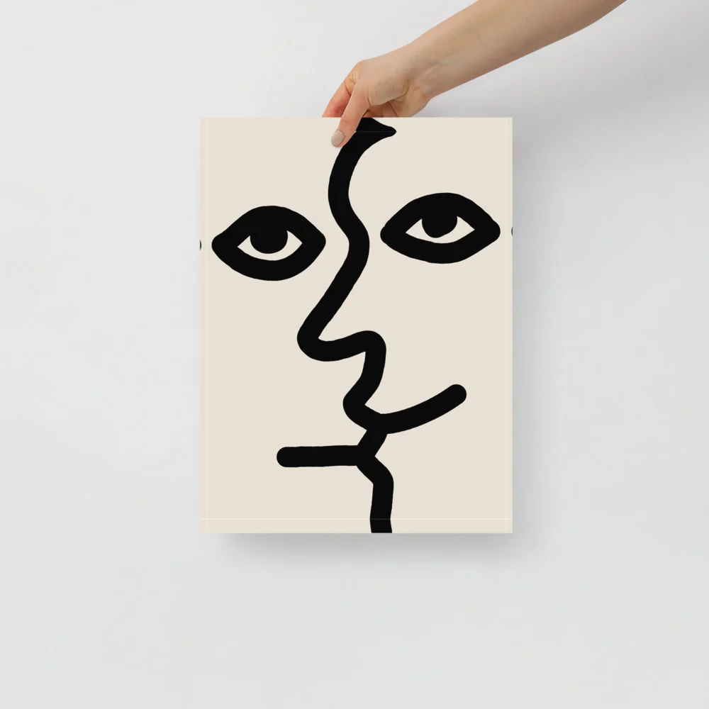 Abstract Face 2 Wall Art - Image 5