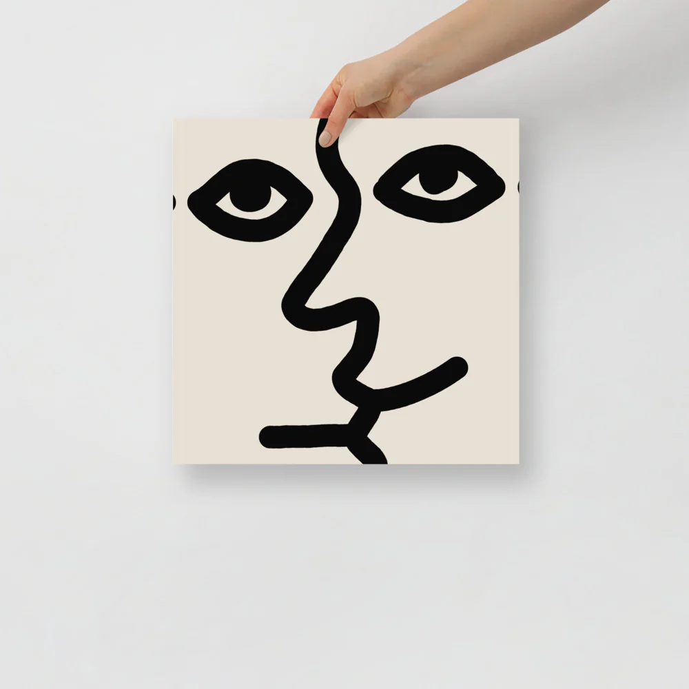 Abstract Face 2 Wall Art - Image 7