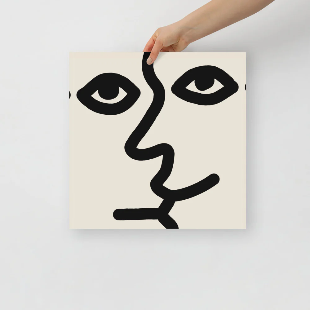 Abstract Face 2 Wall Art - Image 8