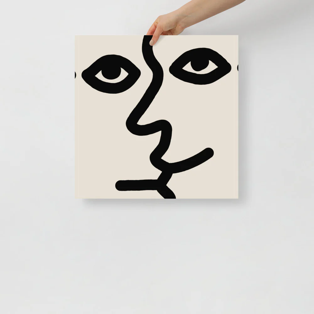 Abstract Face 2 Wall Art - Image 9