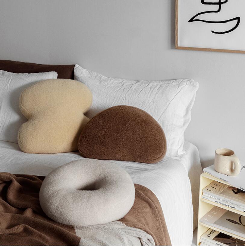 Abstract Teddy Plush Cushion - Image 6