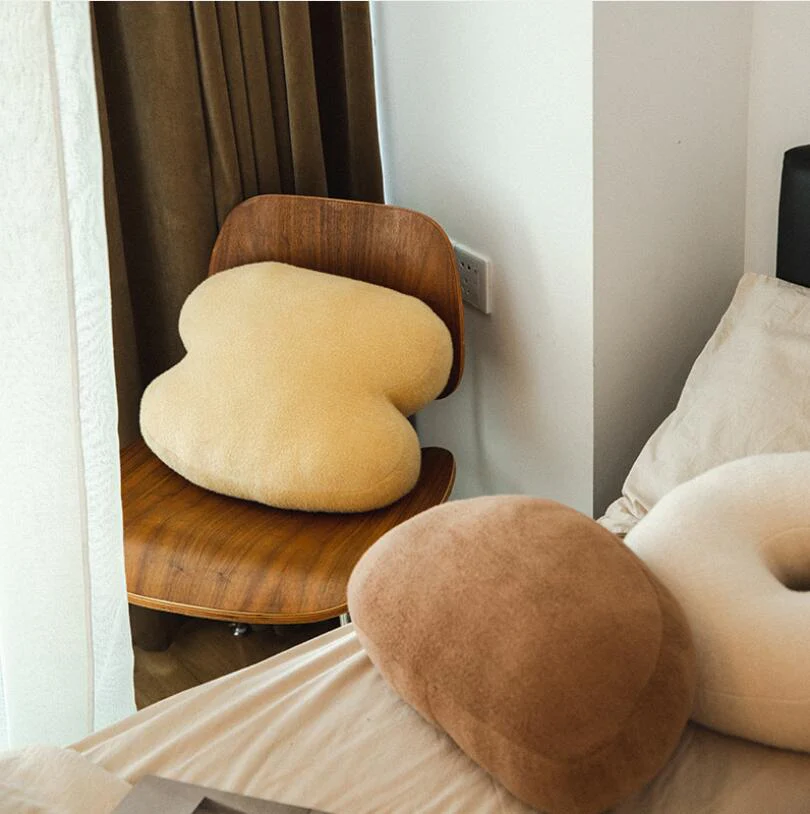 Abstract Teddy Plush Cushion - Image 7