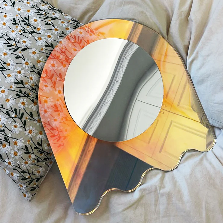 Acrylic Flower Mirror - Image 3