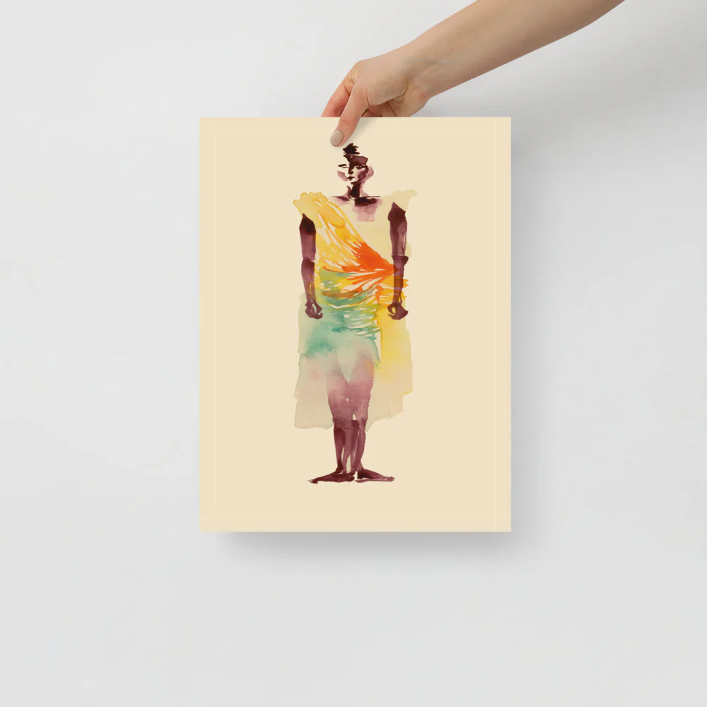 African Robe Wall Art - Image 2