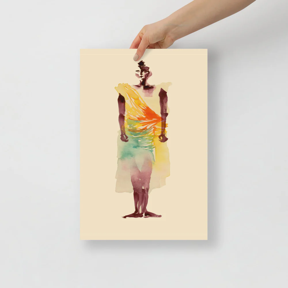 African Robe Wall Art - Image 3