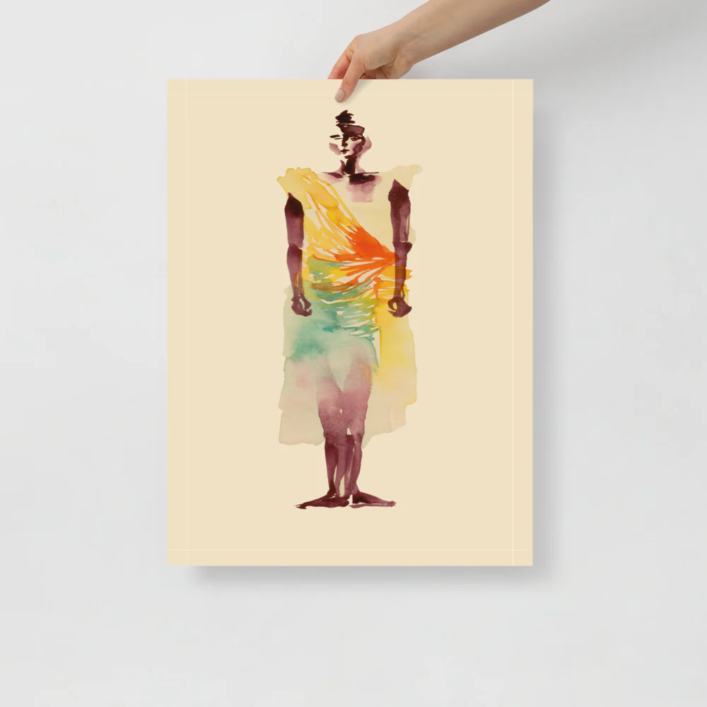 African Robe Wall Art - Image 5