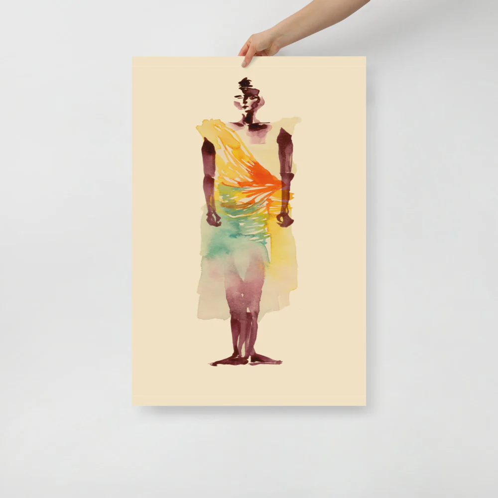 African Robe Wall Art - Image 6