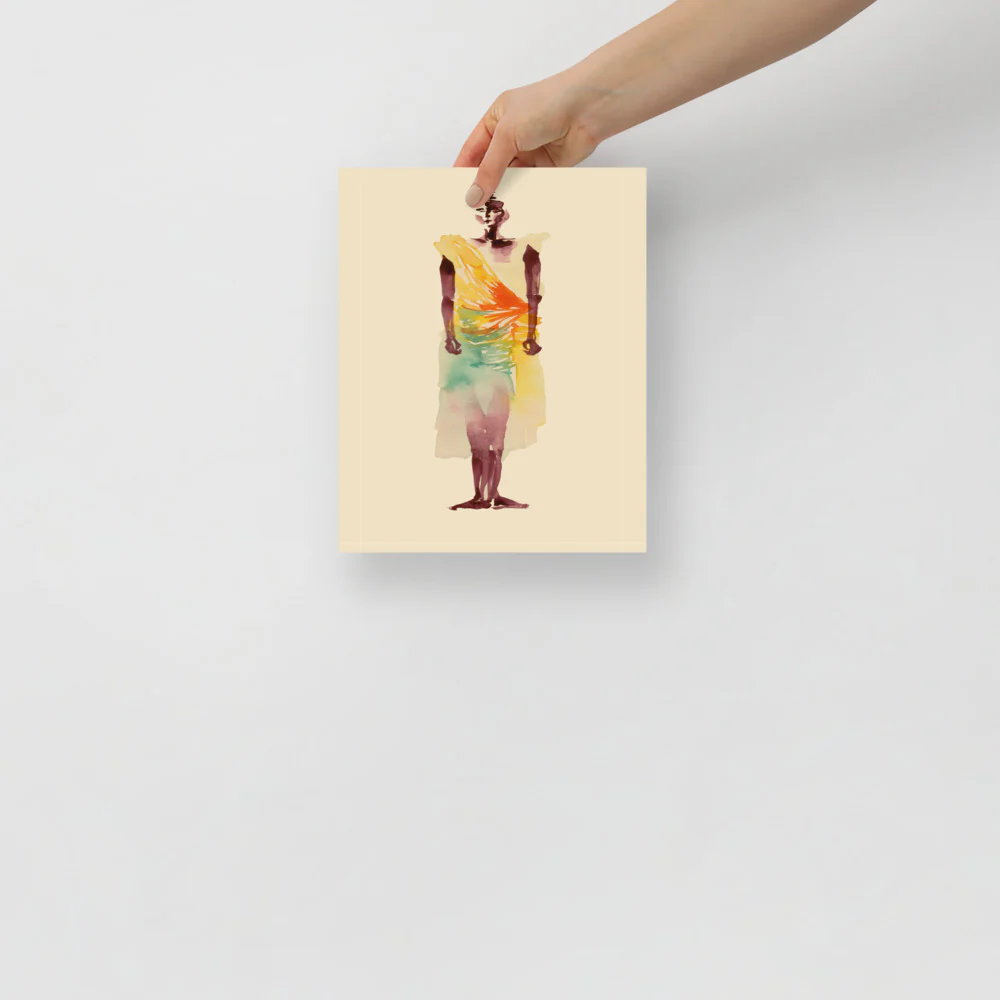 African Robe Wall Art - Image 7