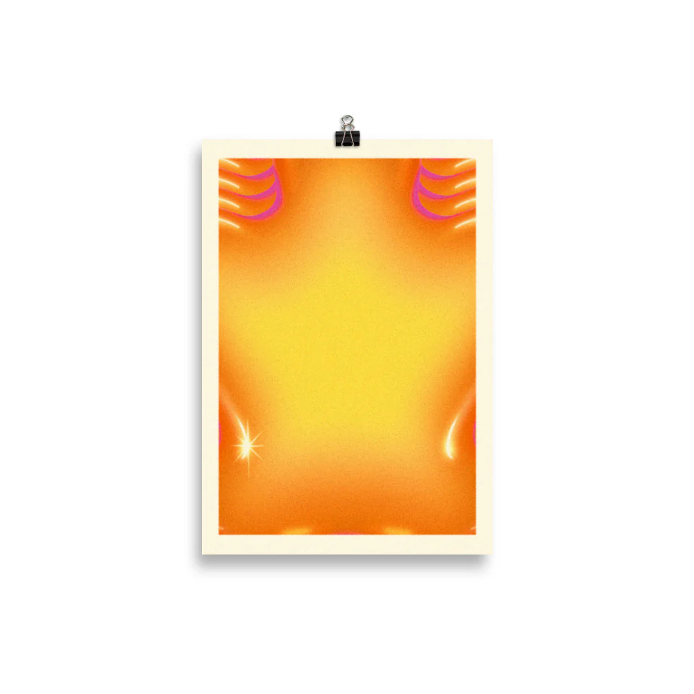 Alien Tummy - Orange - Image 2