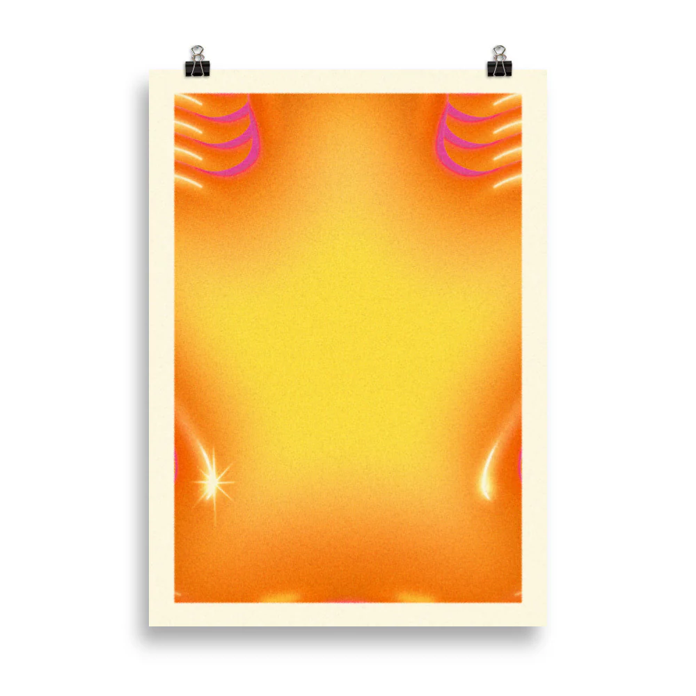 Alien Tummy - Orange - Image 4