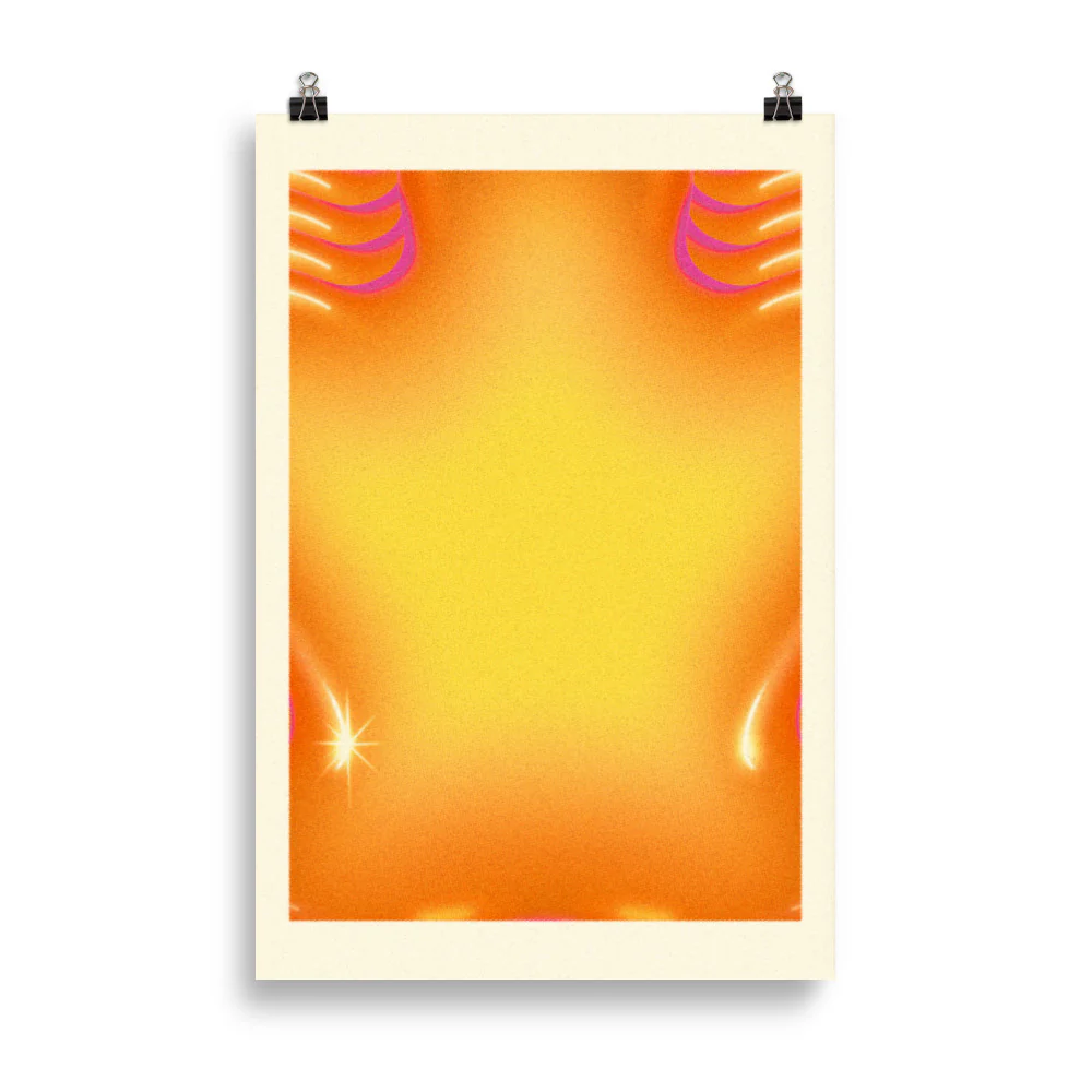 Alien Tummy - Orange - Image 5