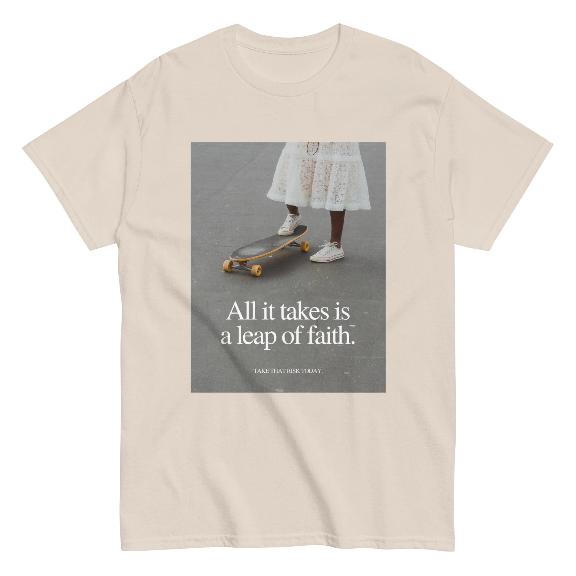 All it takes is a leap of faith T-shirt - Image 11