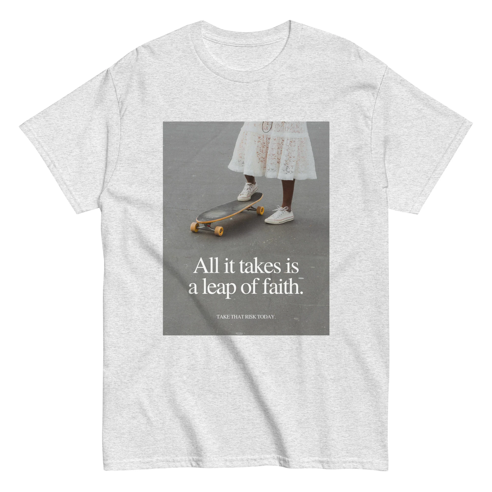 All it takes is a leap of faith T-shirt - Image 13