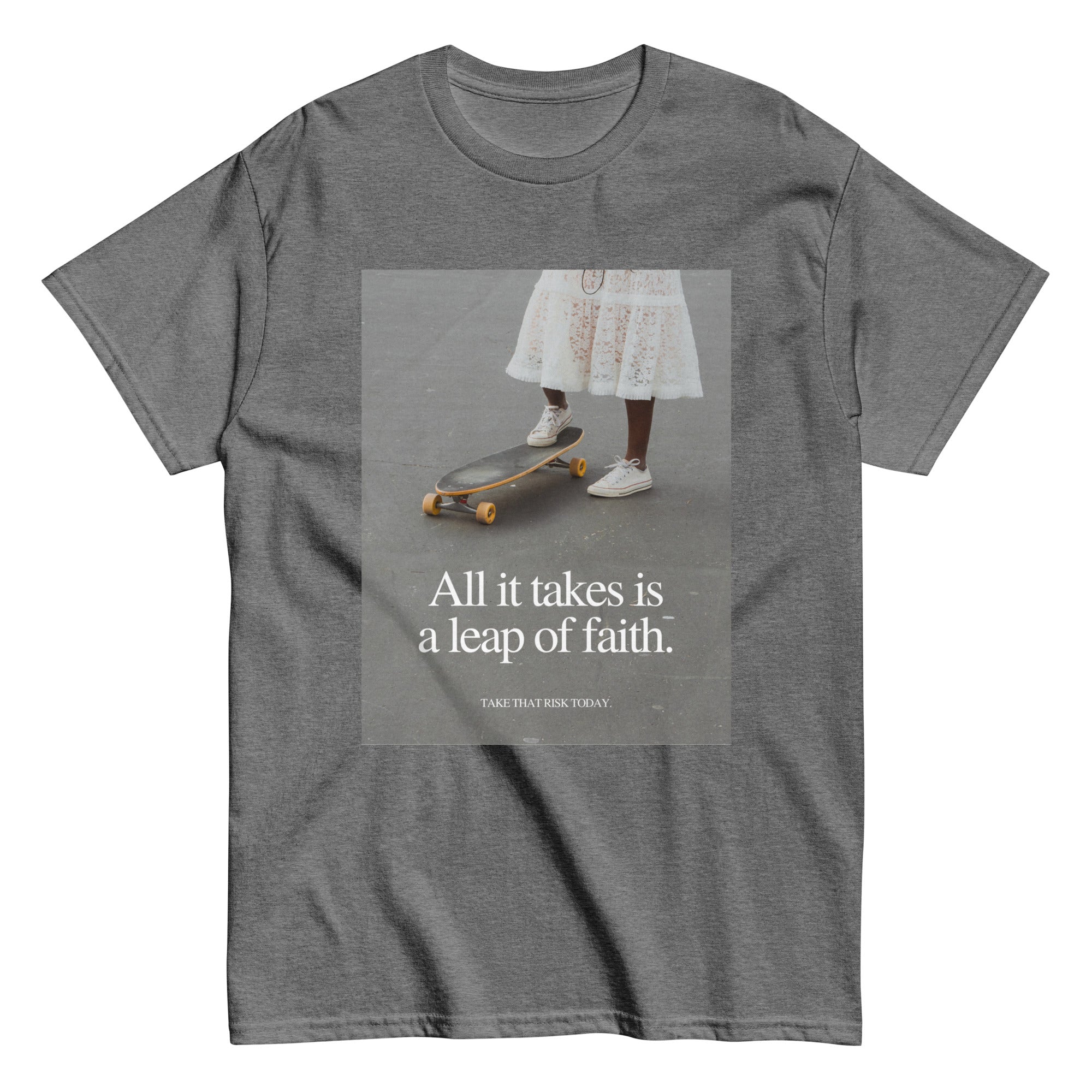 All it takes is a leap of faith T-shirt - Image 6