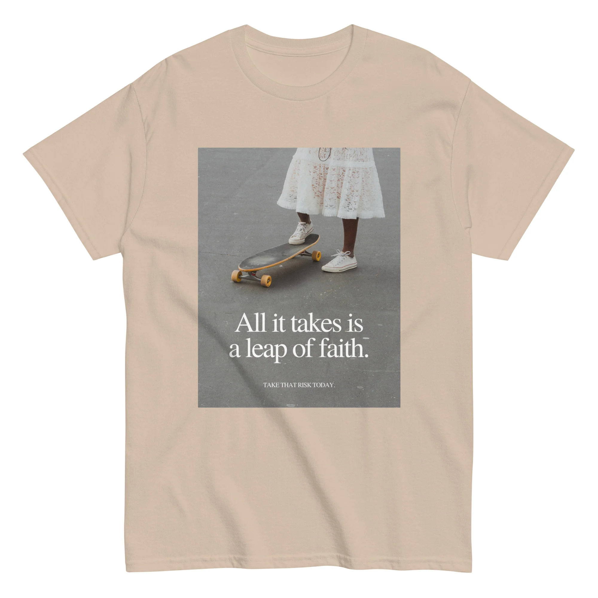 All it takes is a leap of faith T-shirt - Image 9