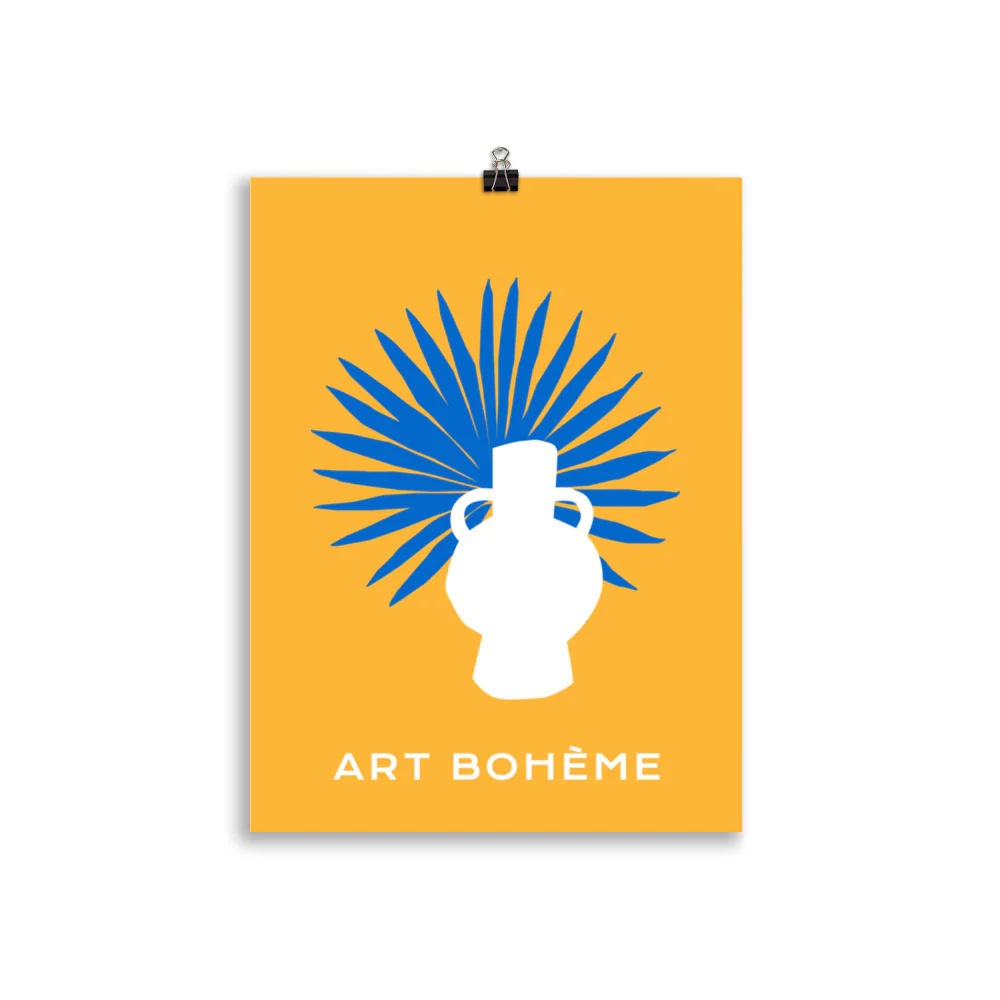 Art Boheme - Palms in Vase - Image 3