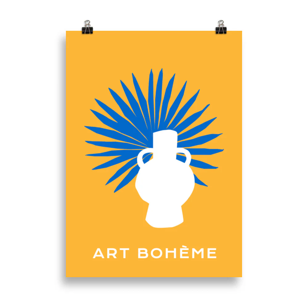 Art Boheme - Palms in Vase - Image 4