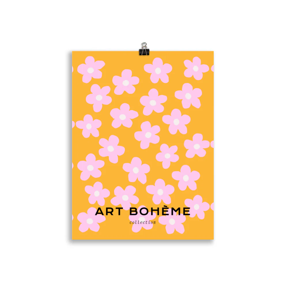 Art Boheme-Pink Bloom Garden - Image 3