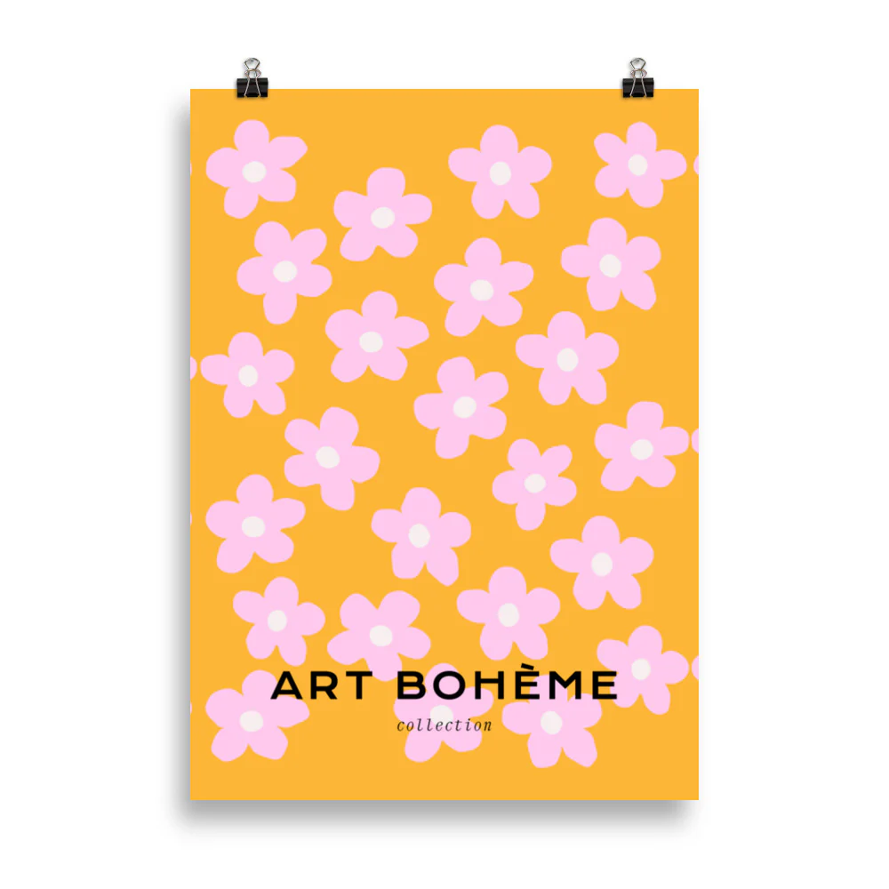 Art Boheme-Pink Bloom Garden - Image 4