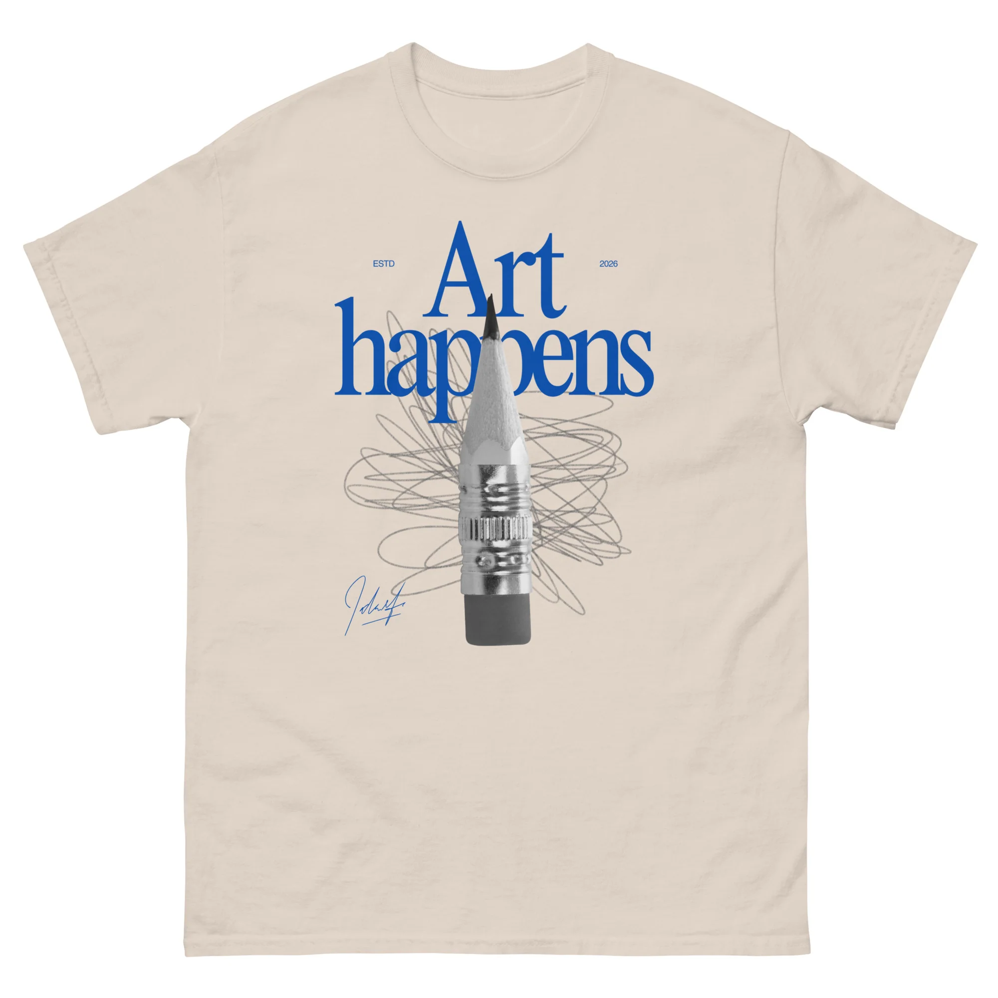 Art Happens T-shirt - Image 4