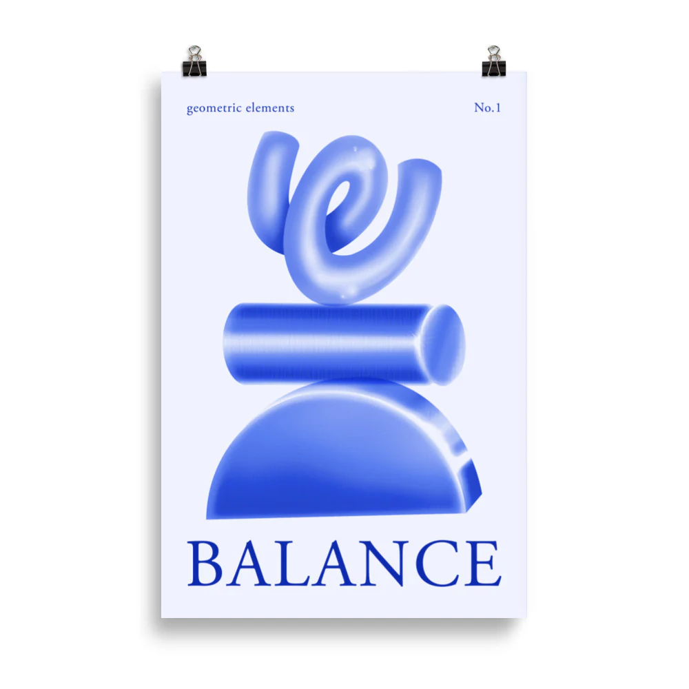 Balance - Solid Figure - Blue - Image 7