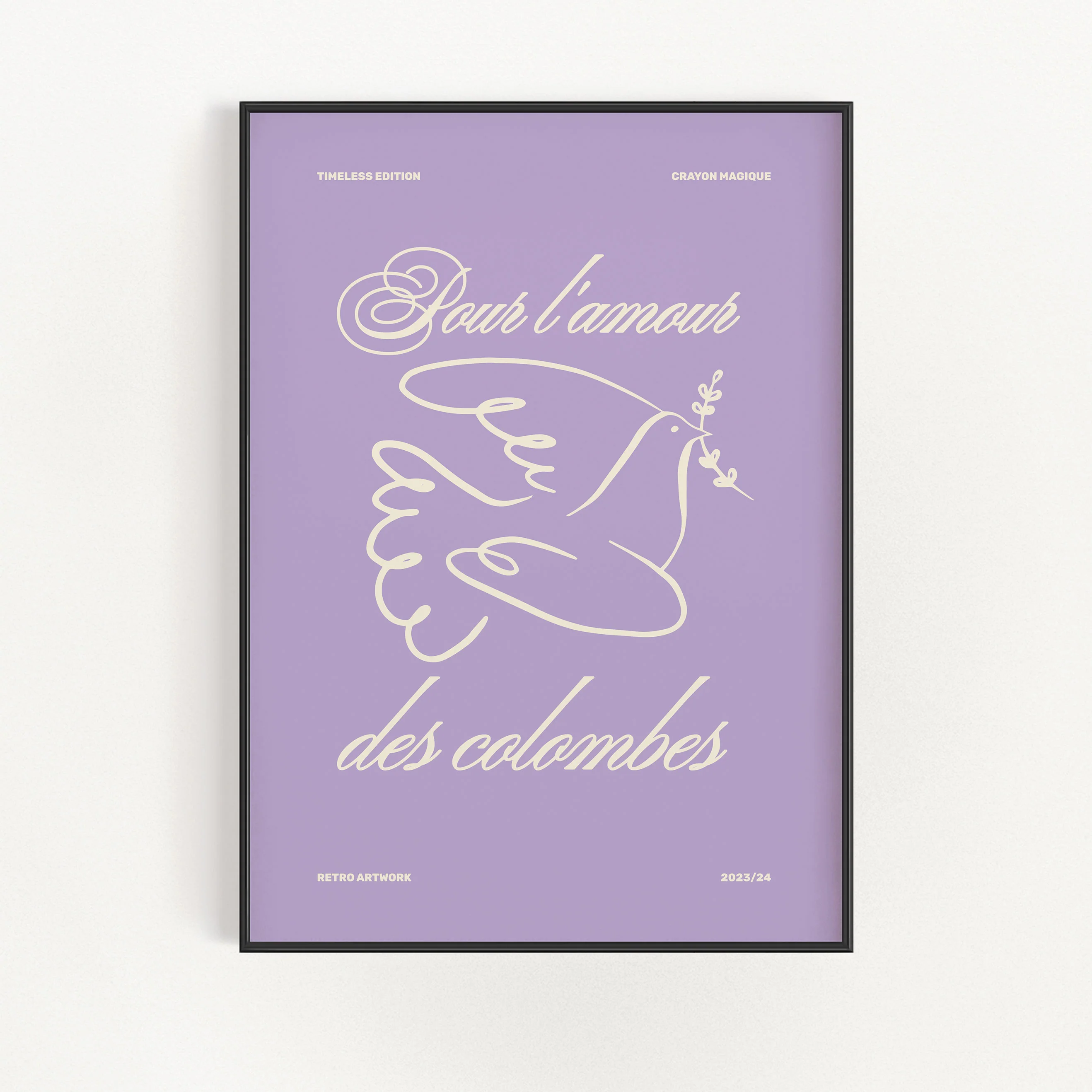 Bird In Lilac Sky