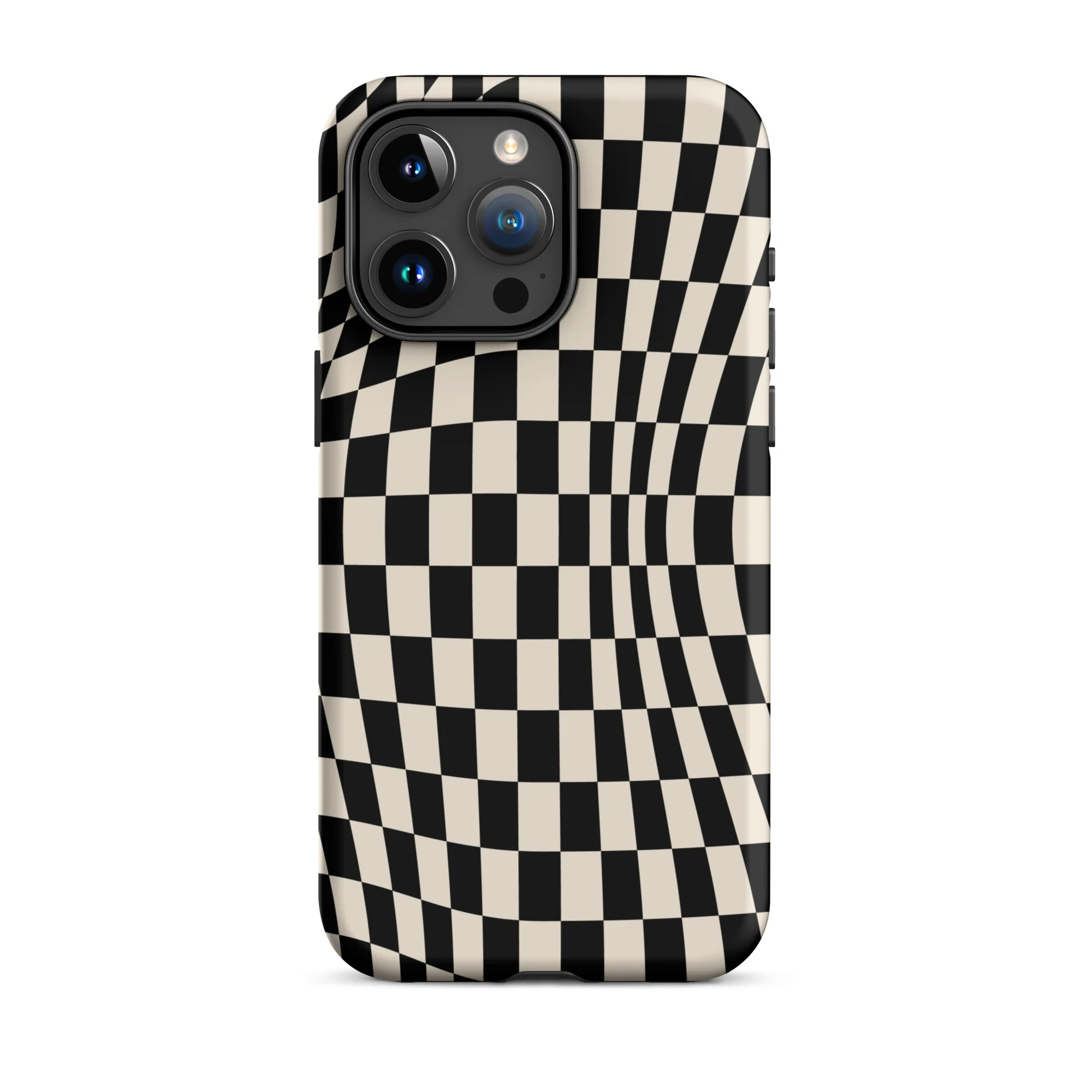Black Checker iPhone® Case